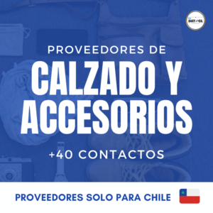 Listado calzado y accesorios