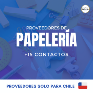 Listado papelería
