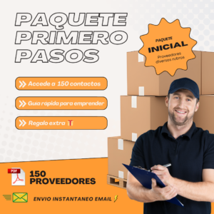 Primeros Pasos - Proveedores